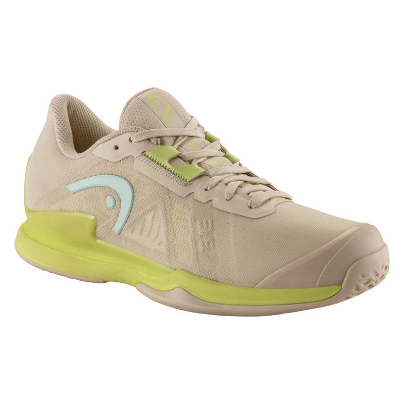 Head Sprint Pro 3.5 Women’s Tennis Shoe (Macadamia/Lime)