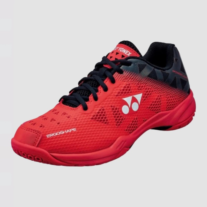 2023 Yonex Power Cushion 50 Unisex Shoes (Black/Red)