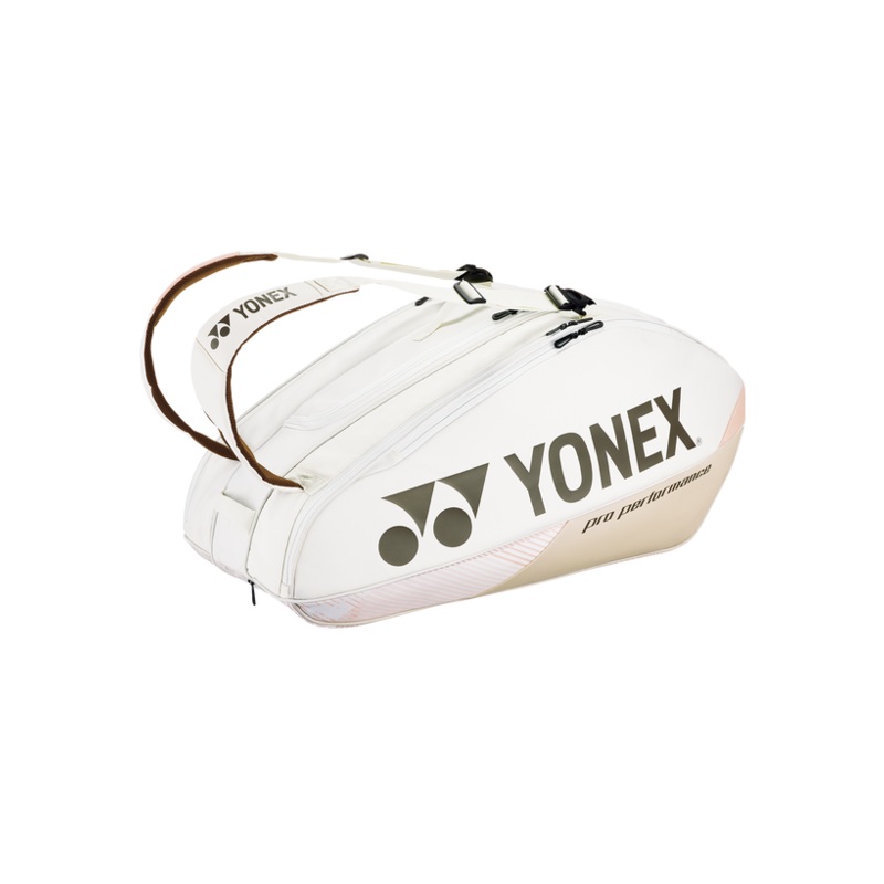 2024 YONEX BAG92429SB 9pc Pro Racquet Bag [Sand Beige] (Pre-order)