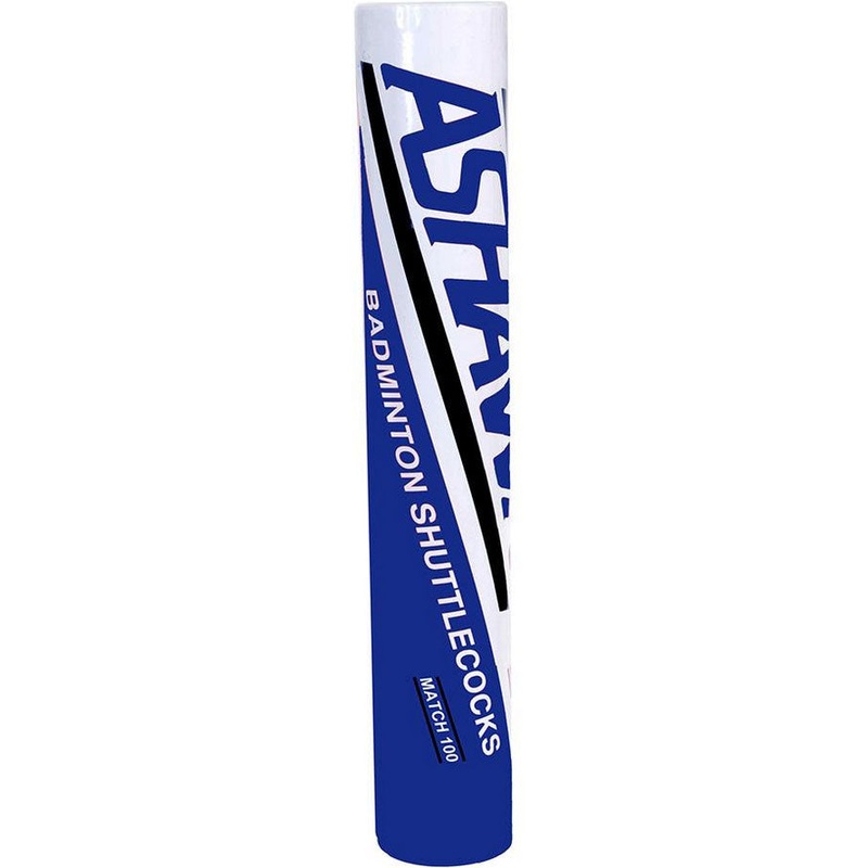 Ashaway Match 100 Feather Shuttlecocks White 77