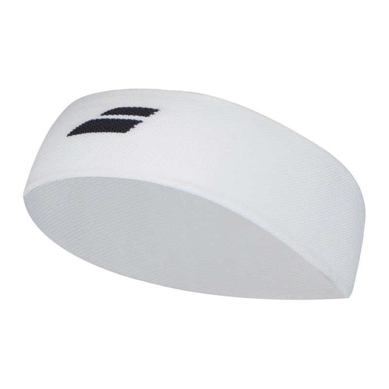 Babolat Logo Headband (White)