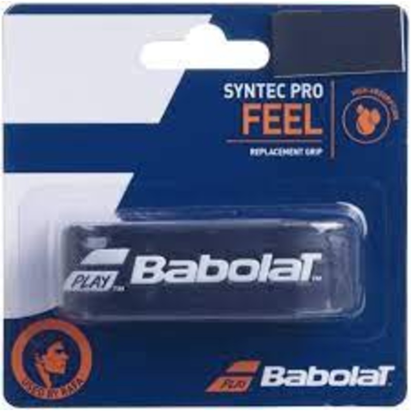 Babolat Syntec Pro Replacement Grip (Single) Black Single