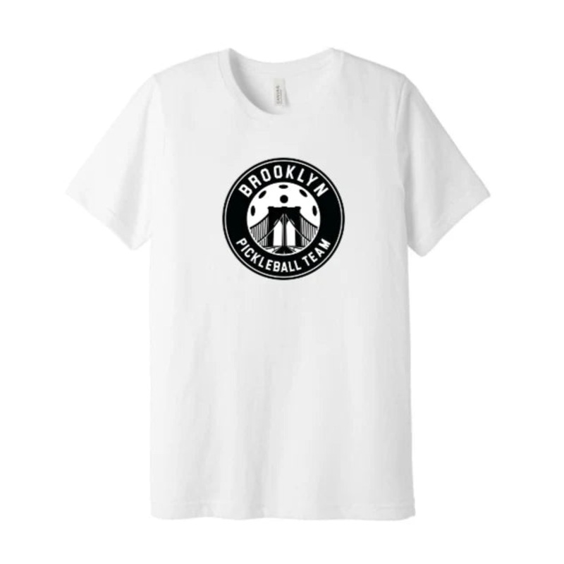 BROOKLYN PICKLEBALL TEAM CLASSIC CENTER LOGO TEE