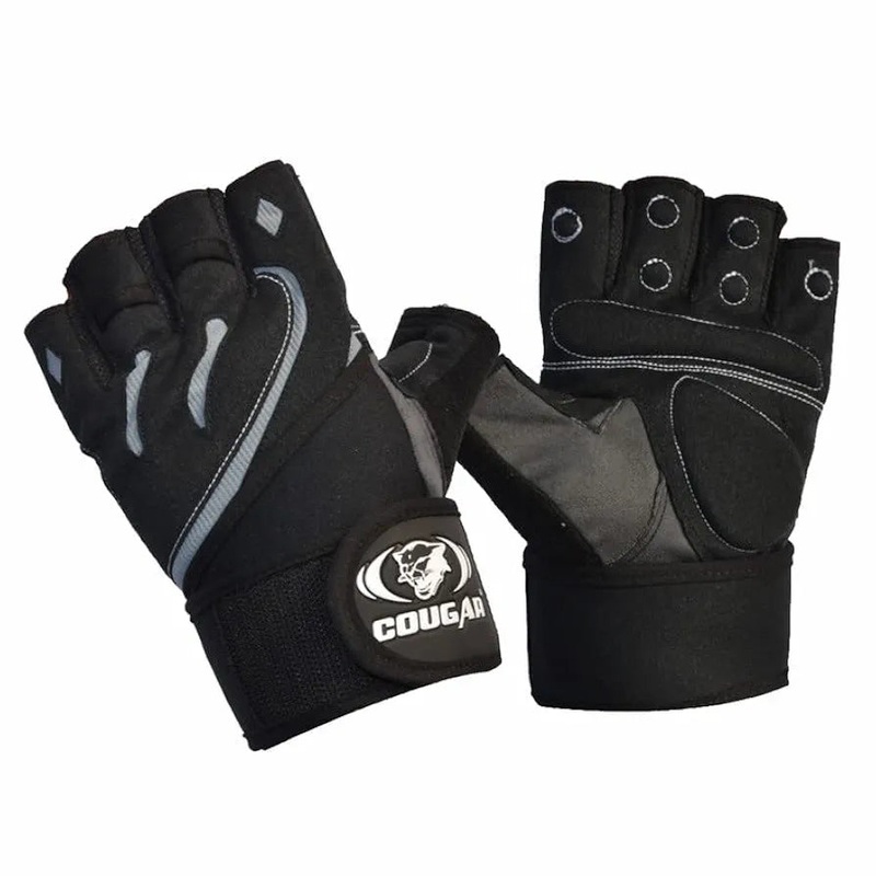 COUGAR Monster Foam Padded Leather Gym Gloves | Kibi Sports S