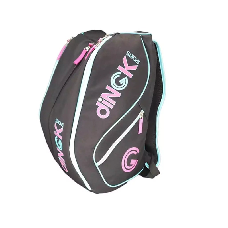 DiNGK Pickleball PRO TOUR RACQUET BAG in Black