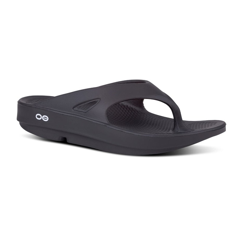 Oofos Ooriginal Thong Black M5/W7