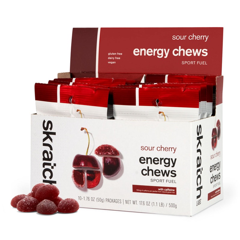 Skratch Energy Chews Sour Cherry