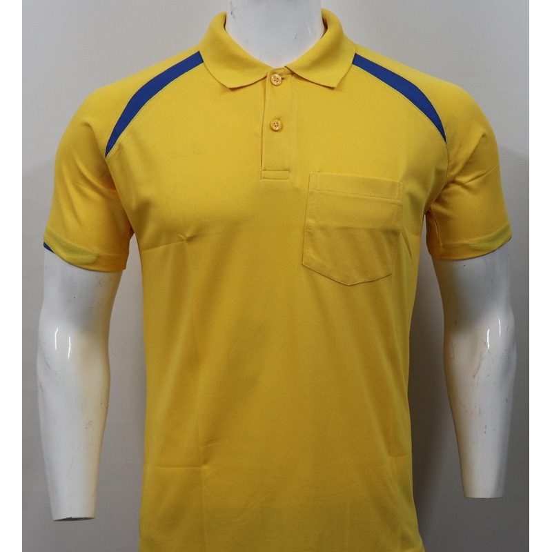 T-SHIRTS N.NET 396 YELLOW/ROYAL 36