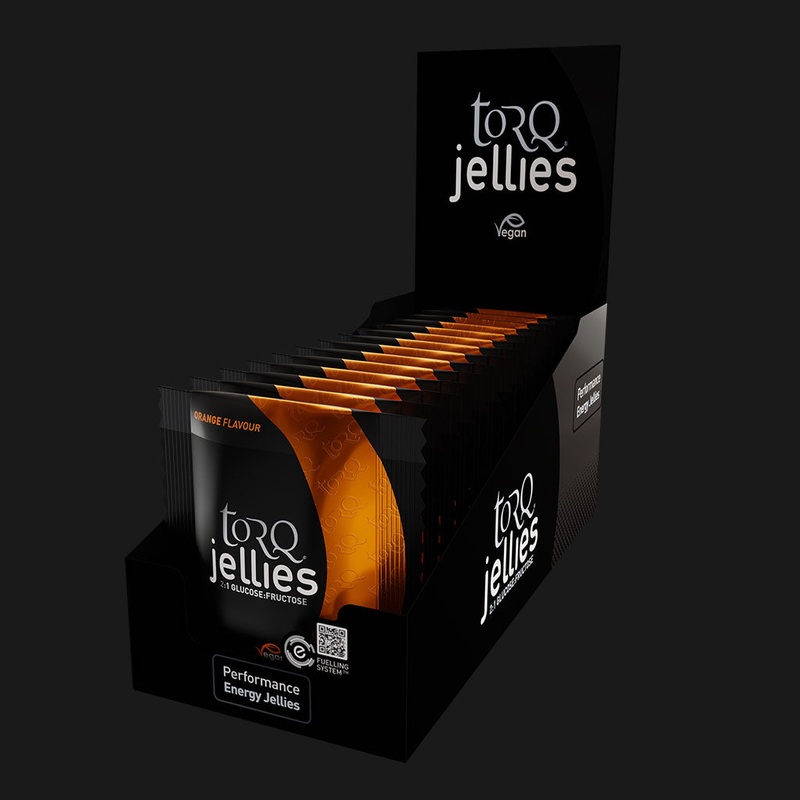 TORQ Energy Orange Jelly Chews – Box 15 N/A One Size