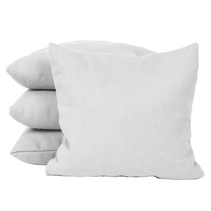White Corn Filled Cornhole Bags