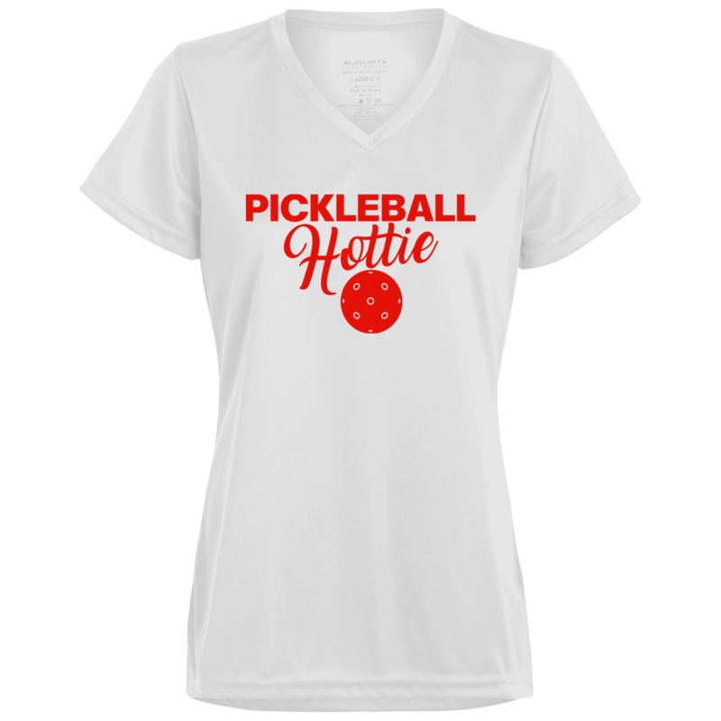 Women’s V-Neck Dry Fit – Pickleball Hottie