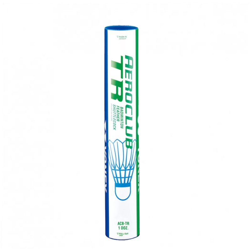 Yonex Aeroclub TR  Feather shuttles – From 18 78 White