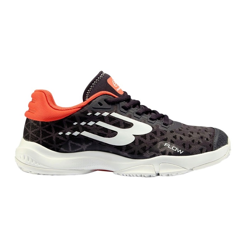 BULLPADEL FLOW 24I Gris Oscuro/Naranja Mujer ALEJANDRA SALAZAR (Zapatillas)