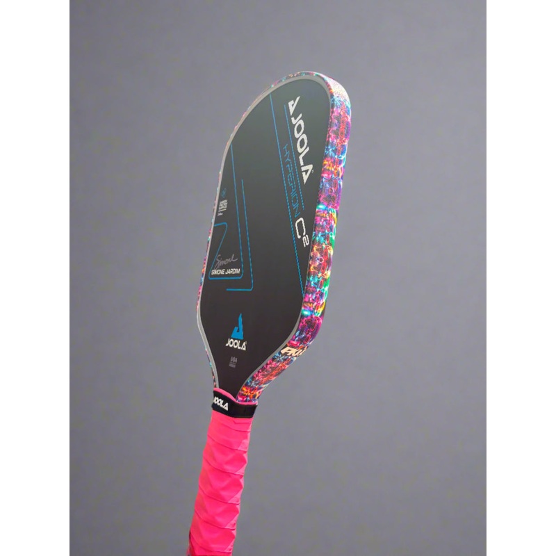 Custom Joola Hyperion C2 14mm – Hesacore Grip – Neon Skulls