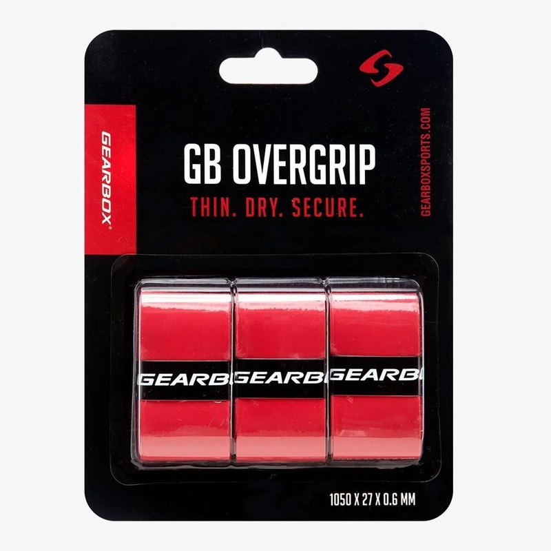 Pickleball Overgrip 3 Pack Red