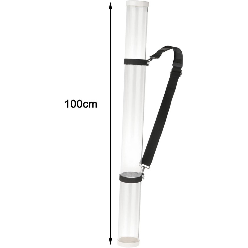 Portable Ball Barrel 100cm Badminton Cylinder N/A One Size