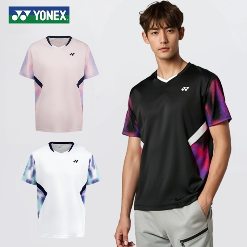 YONEX Men’s T-shirt 110065BCR White (011) M