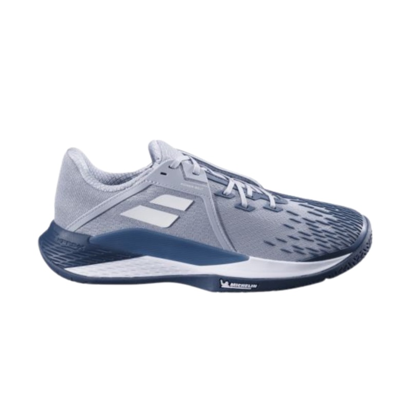 Babolat Propulse Fury 3 All Court (3A0S25B208) Tennis Shoes Men Grey/White UK 7