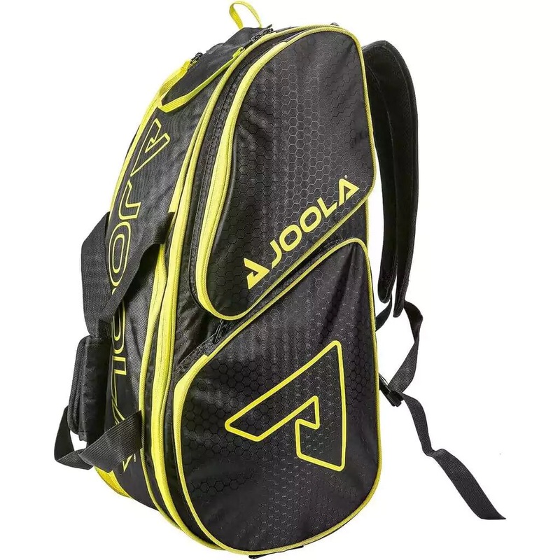 Joola Tour Elite Pickleball Duffle Bag Black / Yellow