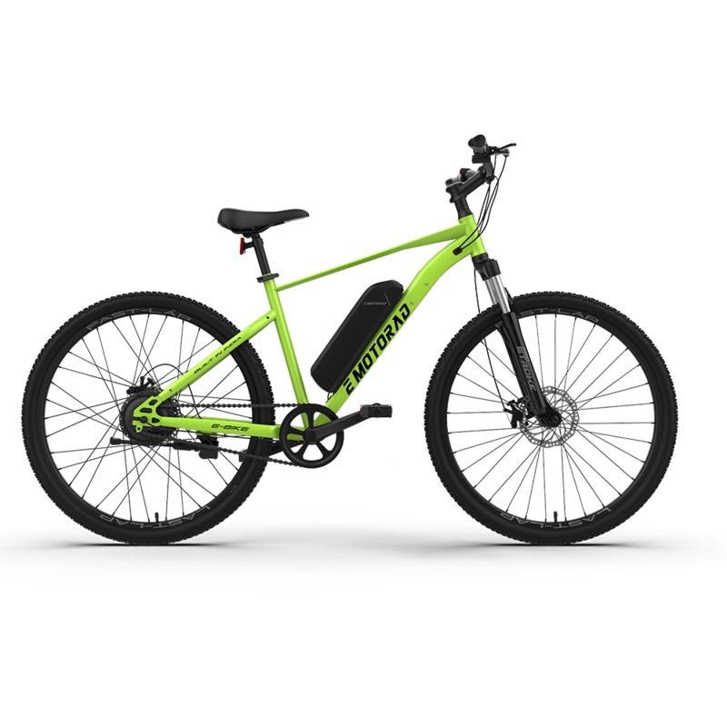 Metallic Green Neo Electric Bicycle Urban Series EMotorad | KIBI SPORTS