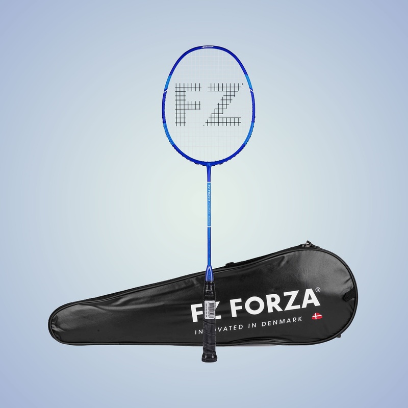 Power 488M Strung Attacking Badminton Racket (Sky Blue) – 3U/G5 Fz Forza | Kibi Sports 3U