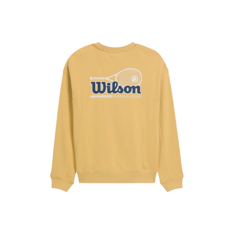 Wilson Parkside Crew Sweatshirt Men – Yellow Yellow L