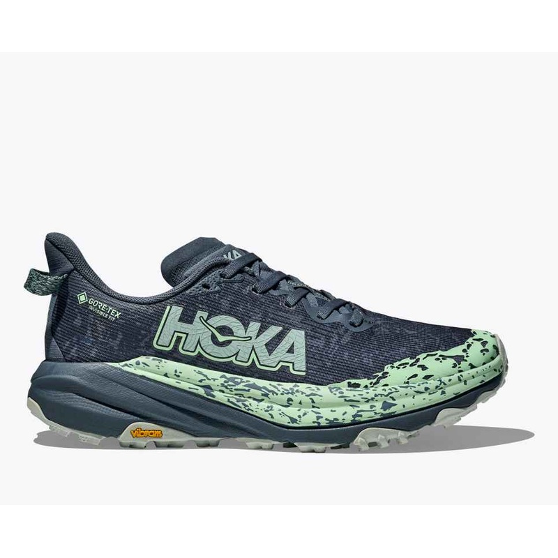 Hoka Women’s Speedgoat 6 GTX Thunder Cloud/Mint Fluorite-TFL 6