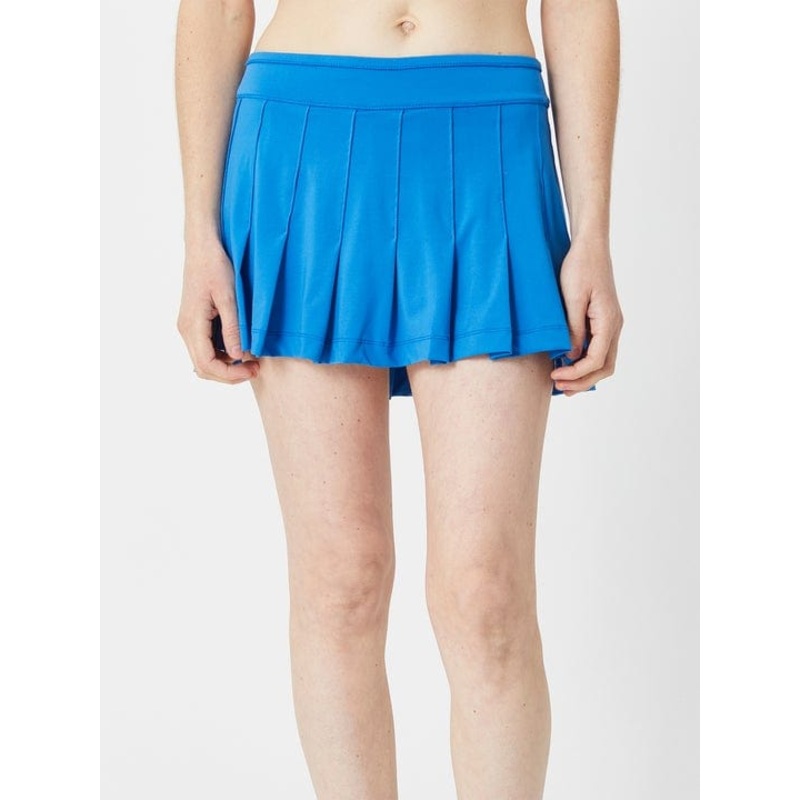 Lucky in Love Women’s Paradise Pleated Skirt – Blue Extra Small