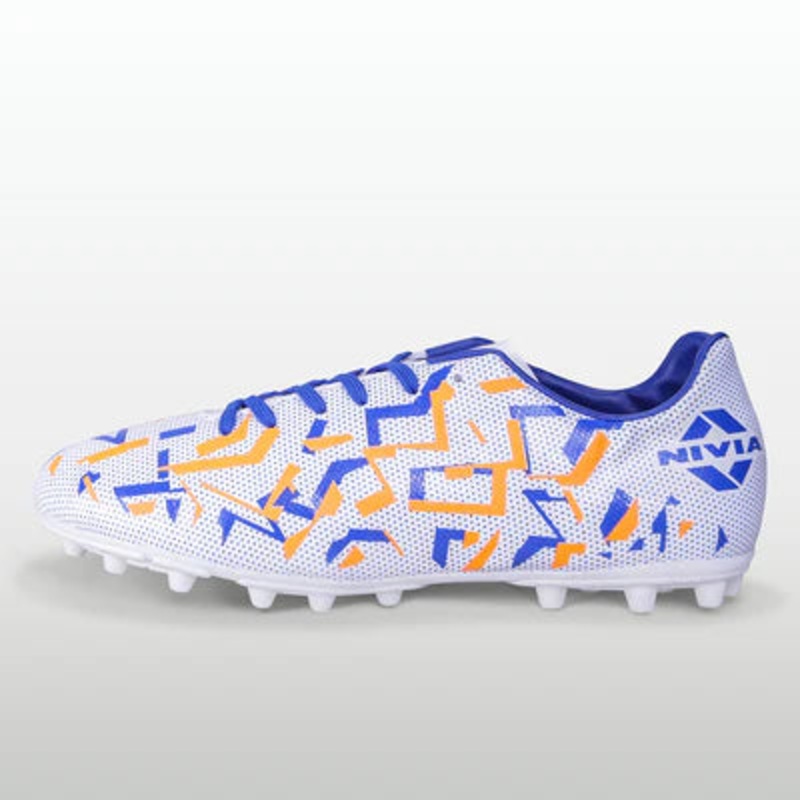 Nivia Encounter MG 2.0 football shoes | KIBI Sports White 4