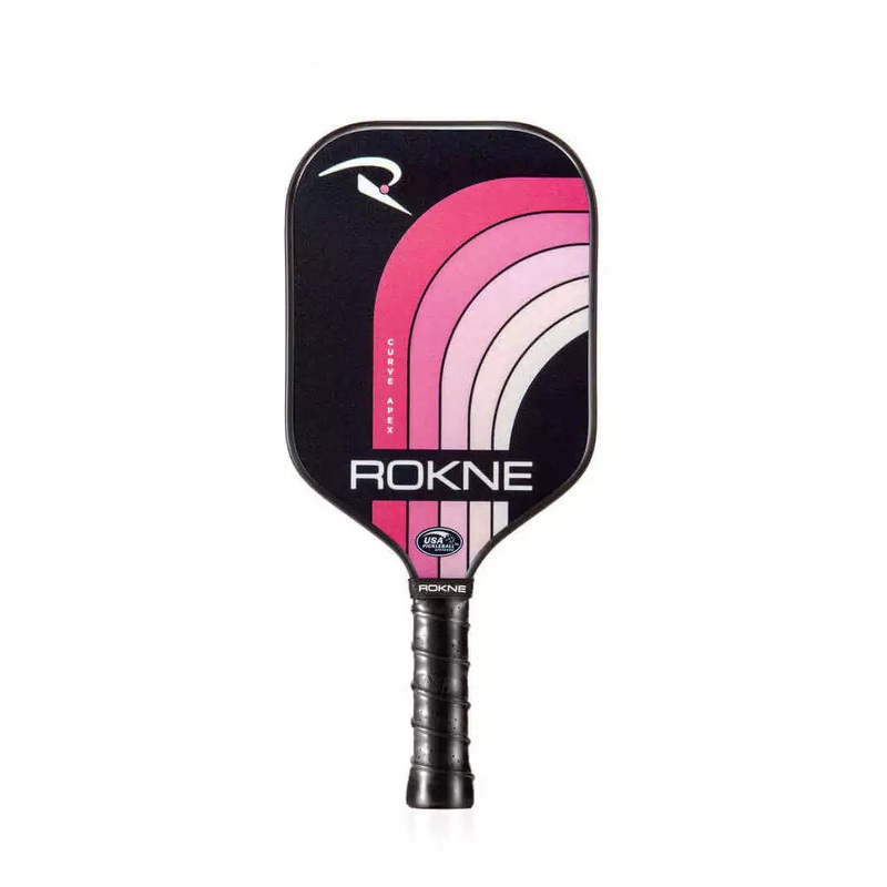 Rokne Curve Apex BUBBLEGUM Pickleball Paddle