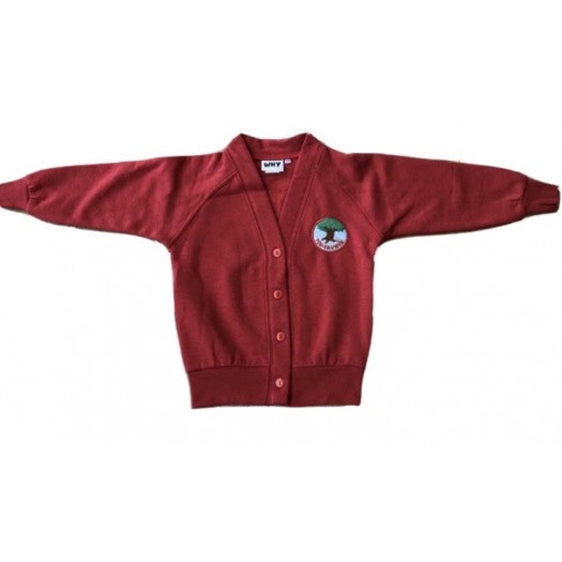 Ton Yr Ywen Cardigan RED 2/3 RED