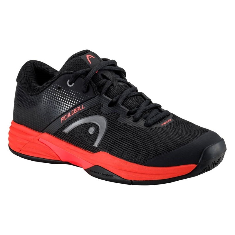 Head Revolt Evo 2.0 Women’s Pickleball Shoe (Black/Fiery Coral)