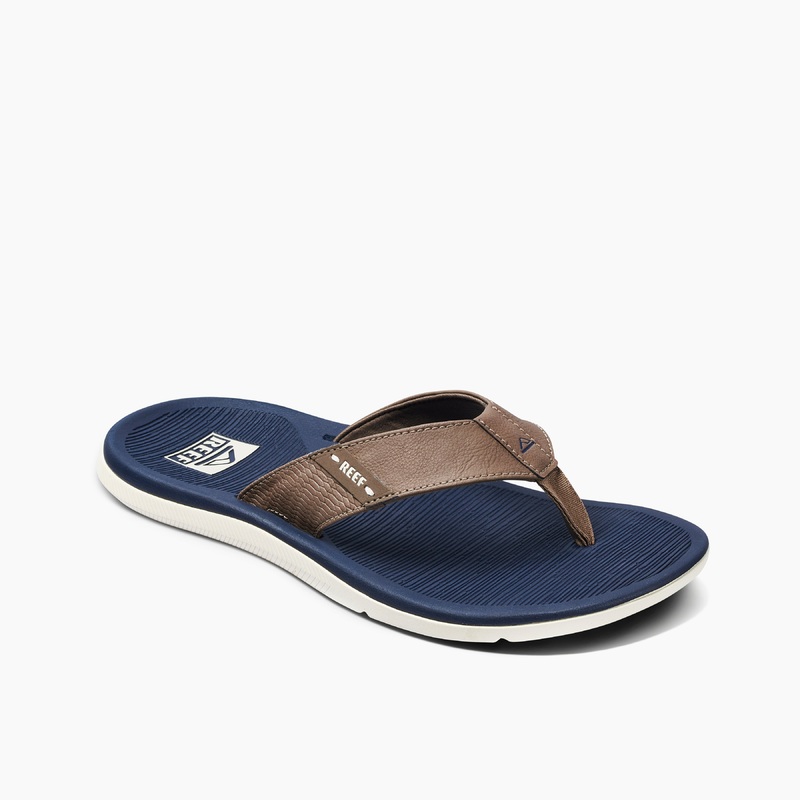 Reef Men’s Santa Ana Navy/Khaki 6