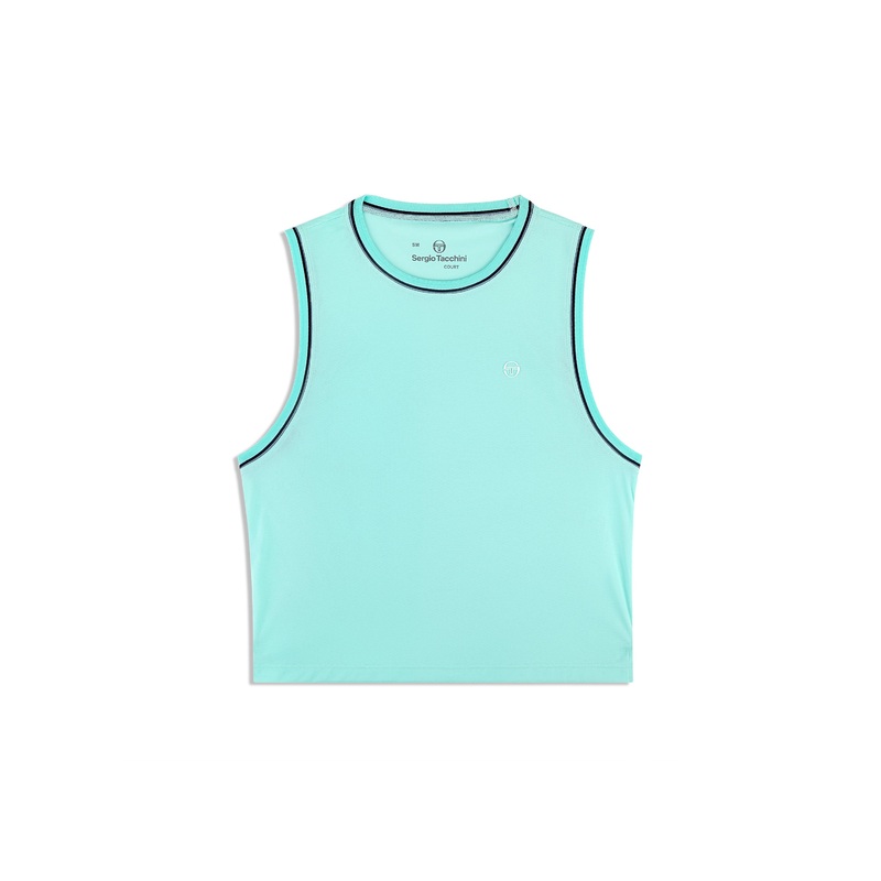 Sergio Tacchini Rina Tank – Beach Glass
