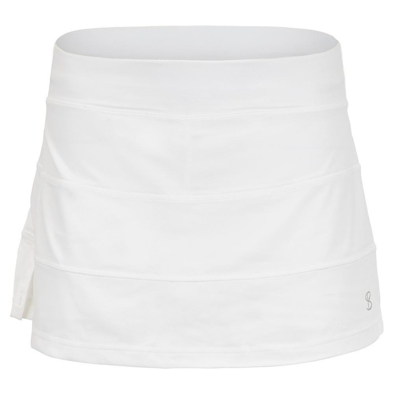 Women’s UV Colors 13 Inch Tennis Skort White