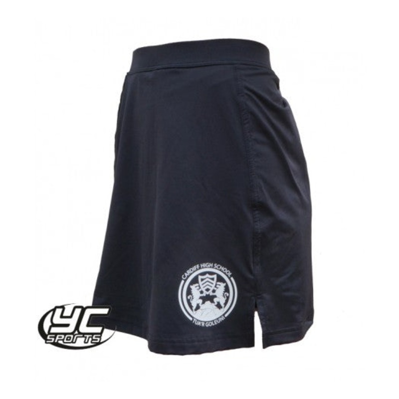 Cardiff High School Skort JS 9/10 BLACK