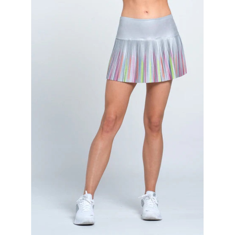 Women’s Lucky in Love Equinox Pleated 13″ Skirt Small